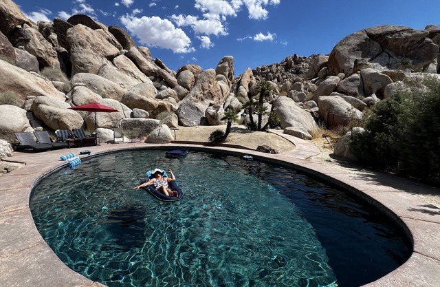 Romántica de estilo europeo en Villa de Límites de Joshua Tree Park