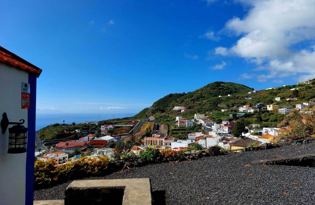 Juliana Chica cerca del Pueblo de Villa de Mazo