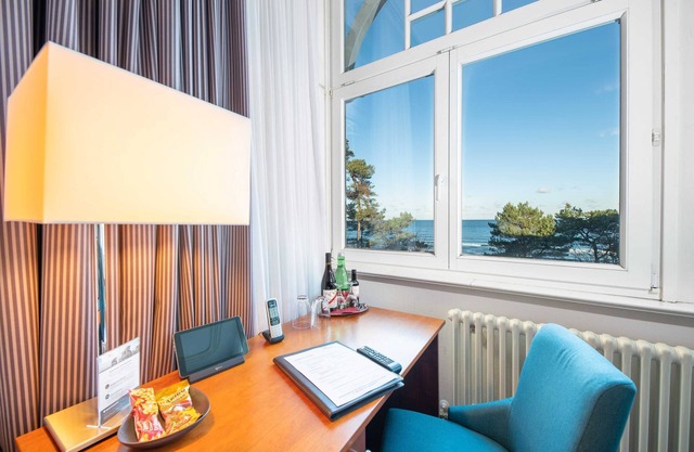 Junior suite con vista panorámica al mar - Hotel Villa Belvedere