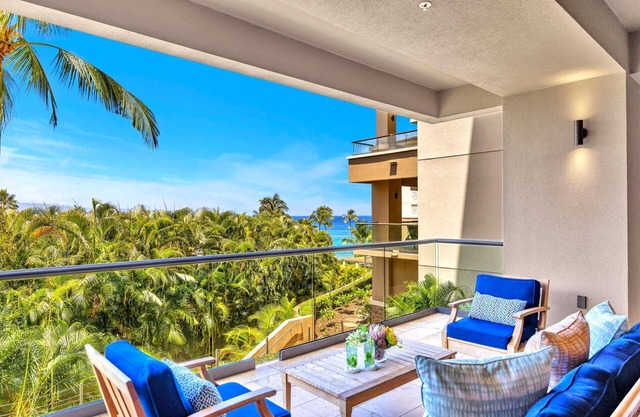 KBM Resorts | FREE CAR | Luxury Oceanfront Villa at Montage Kapalua Bay | Private Lanai and BBQ MON-5203