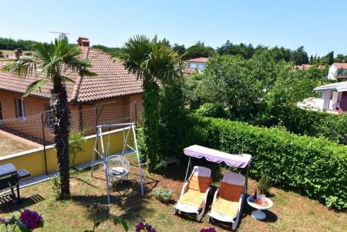 Klimatisierte Wohnung in Savudrija mit Grill, Garten und Terrasse