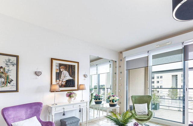 L'Aragon- Bel appartement vue sur la Maine
