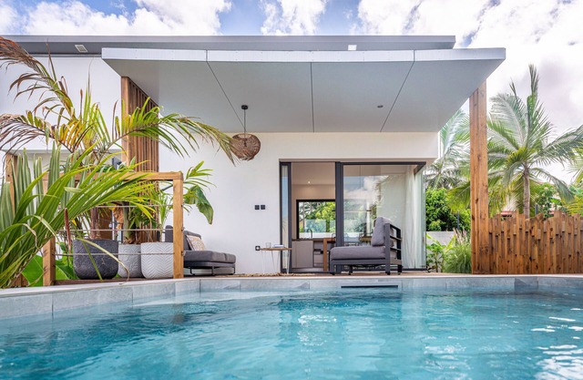 L'Empreinte : Oasis en un jardín tropical