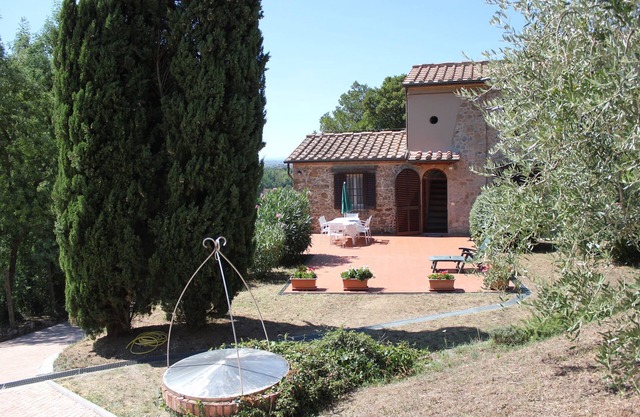 La Casetta di Bufignano entre Vinci y Lamporecchio jardín privado de una sola casa