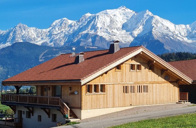 La Ferme des Fingères - Apartment with all comfort facing Mont-Blanc This old f