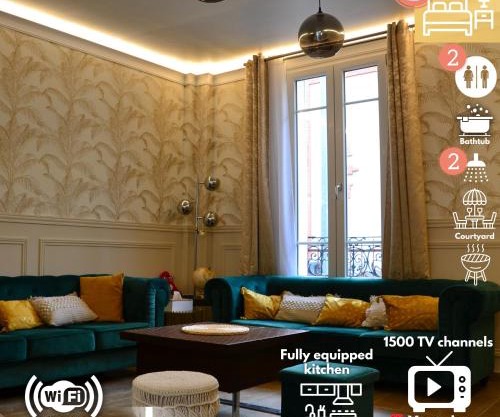 La maison RayoFam, à 30 min de Paris, à 5 min du stade de France