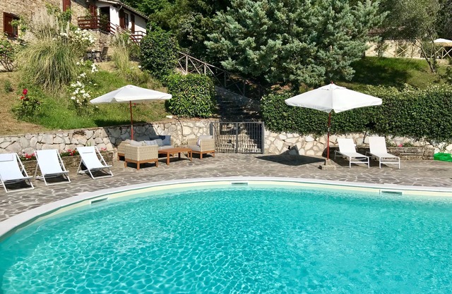Apartamento La Piscina - Agriturismo La Panoramica Gubbio Maison de Charme