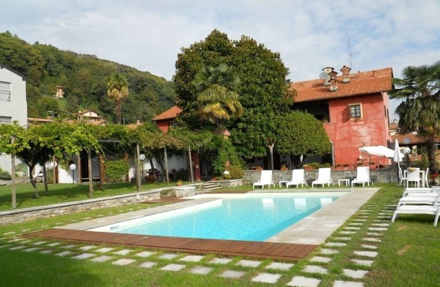 Alquiler de chalet en el lago Maggiori, alquiler de chalet en los lagos italianos, alquiler de chalet en el lago Maggiori, chalet con piscina Lago Maggiori