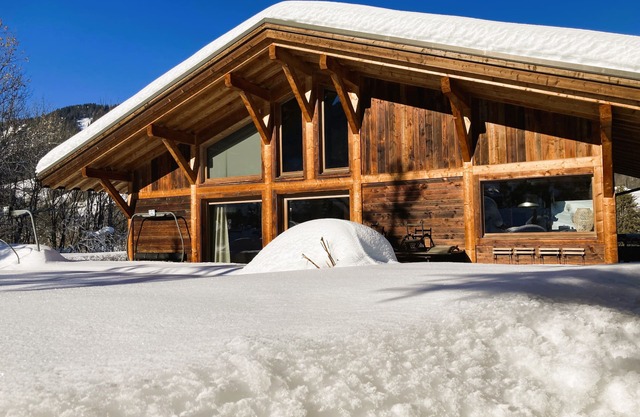 Chalet de lujo con sauna cerca de las pistas y el centro de Megève