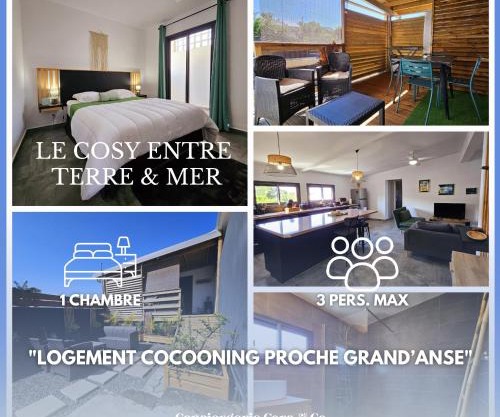 Le Cosy entre Terre & Mer, proche Grand'Anse