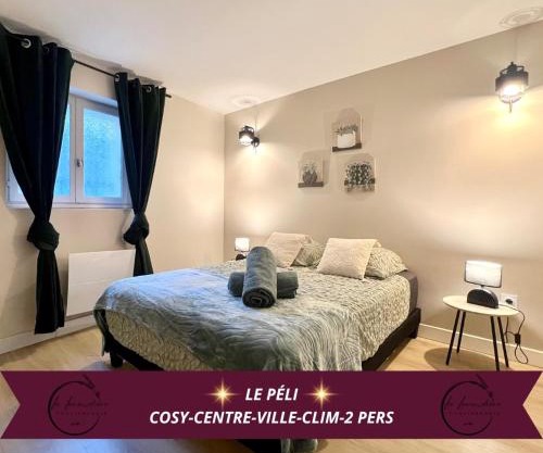 Le Péli - Cosy, Centre-ville, CLIM, 2 personnes