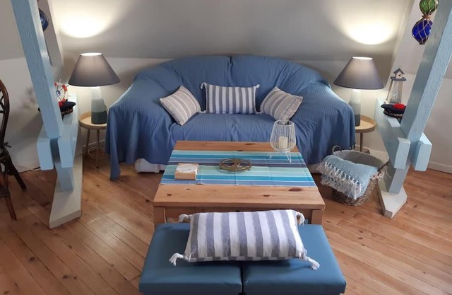 "Le Petit Marin", 2 ch, parking privé, 8 mn plage
