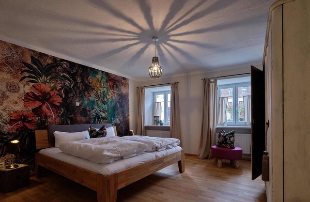 Apartamento Ledererturm (85 m2) con una acogedora terraza patio