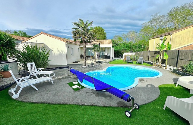 CHATEAU / LES SABLES D'OLONNE - Villa 80m² - piscina privada - 3 dormitorios - 6 pers