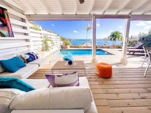 Little Paradise 1, 3 bedrooms, private pool, Cul de Sac Bay view