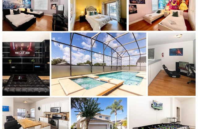 Live the Good Life in Davenport! 6 BDR w/ Private Pool, Minutes from Disney
