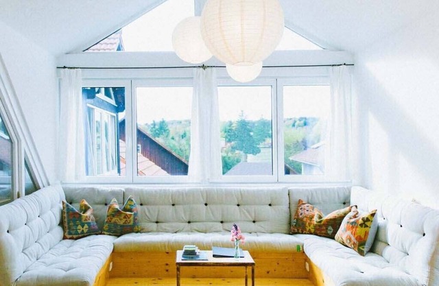Apartamento alto y espacioso con un toque natural y vista al lago