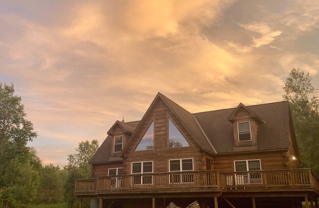 Log Home # w / Incomparable Peace, Serenity, Privacy y los servicios de primera clase