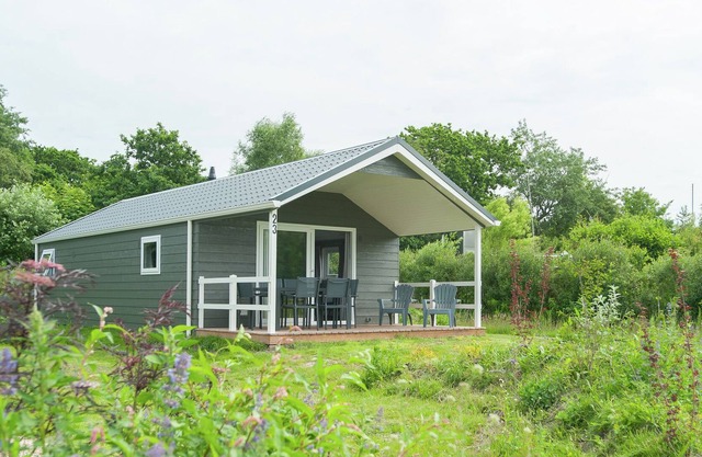 Lovely chalet con terraza cubierta, cerca del Mar del Norte
