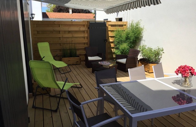 Bonita casa de vacaciones a 400 metros del mar en Angoulins cerca de La Rochelle