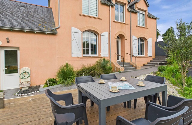 Bonita casa con jardín y terraza para 4 personas