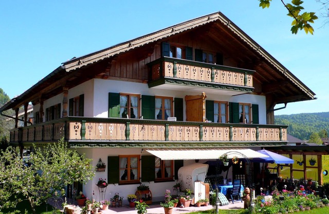 Bonito apartamento de 3 estrellas amueblado en Wallgau.