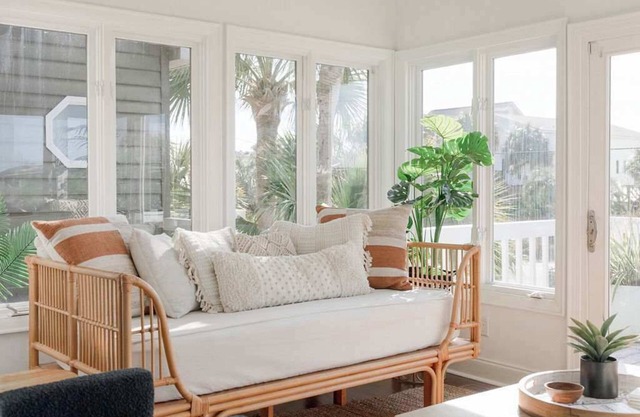 🏝️Luxe 5BD w/ Pool, Marsh Views & Steps to Beach
