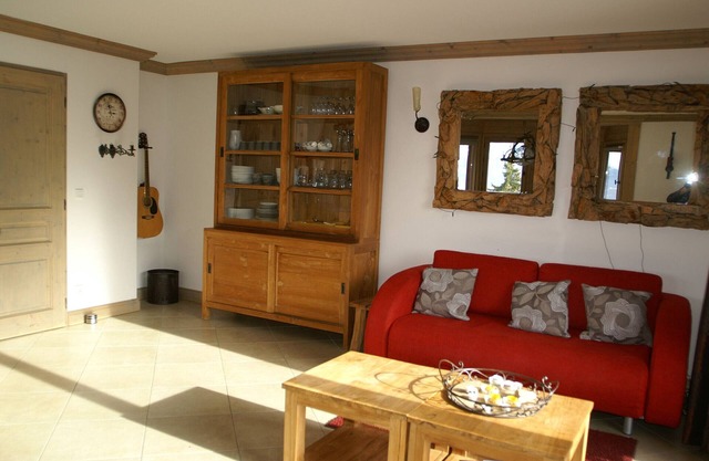 Apartamento de 3 habitaciones con cabina, alta gama, a pie de pista, balcón y vista a la montaña