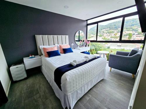 Luxury Apartment w Panoramic View 2BR, Pool and Gym - Avitat Link Antiguo Cuscatlán