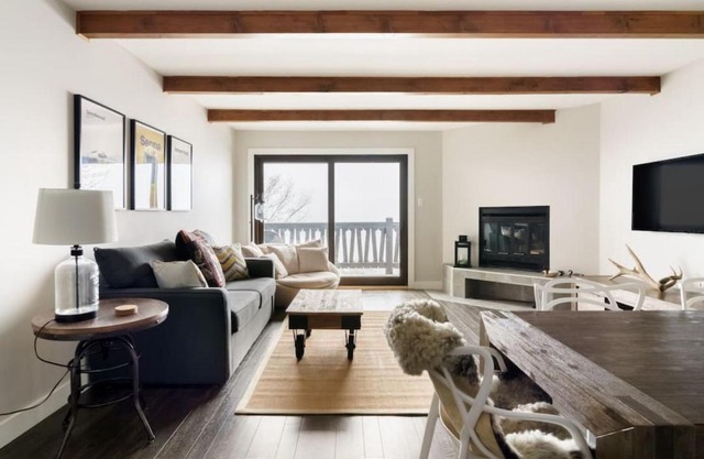 Luxury Condominium with Rustic Minimalist Style