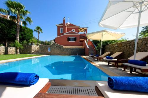 Luxury Corfu Villa Villa Lemonia Private Pool 4 Bdr Dassia