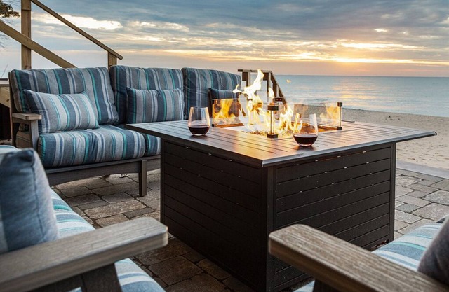 Luxury Lakeside Stunner w/ Beach, Firepit, Games