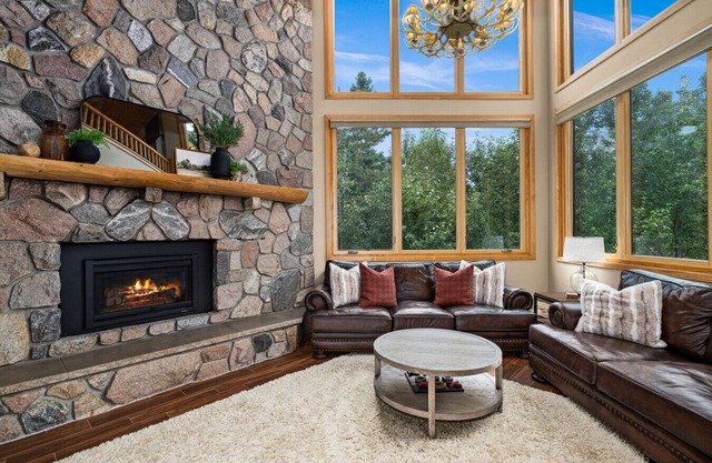 Luxury Lutsen Townhome Ski in Ski out Pool Hot Tub Fire Pits