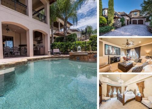 Luxury mansion on golf course at Reunion Resort Orlando 20 minutes from Disney parks - Mansão luxuosa em campo de golfe no Reunion Resort Orlando a 20 minutos dos parques da Disney