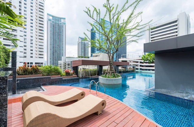 Luxury Studio Condo @ Heart of Bangkok-CHECK-IN las 24 HORAS