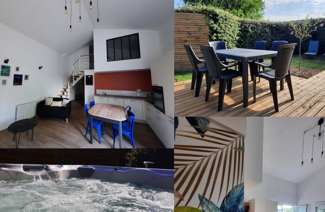 Maison 4/6 Personnes Avec Jacuzzi et Jardin Clos