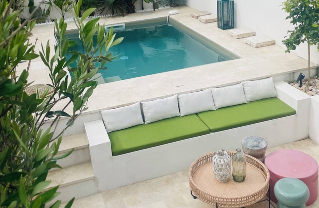 Maison de Charme Atypique Proche du Port et des Plages Avec Piscine Chauffée