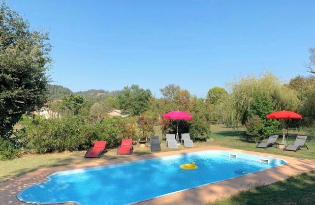MAISON DES SOURCES JAUJAC 4**** 7CH SWIMMING POOL PARC ARBORE