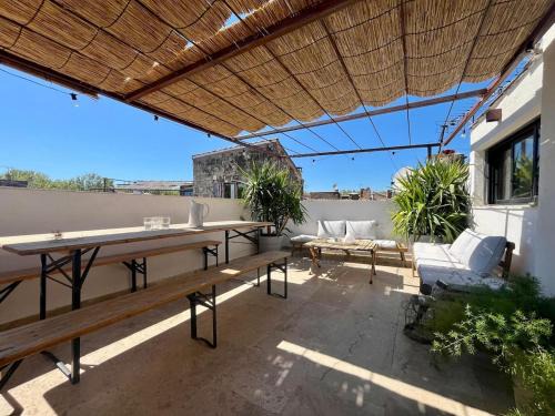 Maison Nomade, Clim - Terrasse