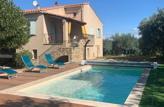 Maison Tout Confort, 6 Pers, Piscine Sécurisée, Pleine Nature, Milieu Oliviers