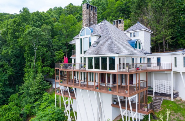 Majestic Mountain Chateau con vista de 20 millas