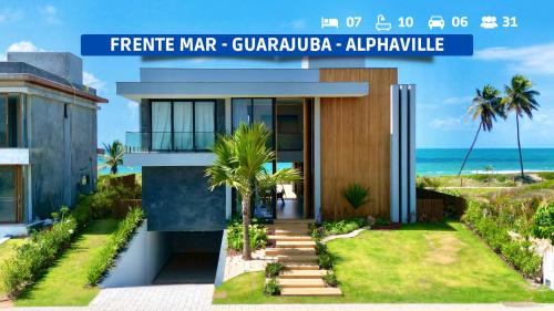 Mansão Beira mar (Pé na areia) 7 Suítes Alphaville