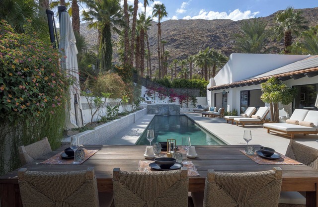 Marhaba Palm Springs / Luxury Mountainside Salt Water Pool and Spa Home in The M