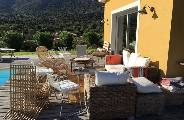 Marine de Santambroggio: villa para 8 personas con piscina