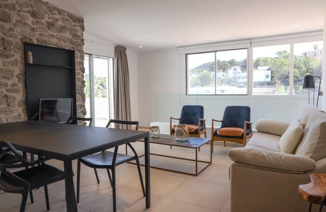 Masterful Ibiza Apartment | Apartment Grey | 2 Bedroom Suite | Private Furnished Terrace | Carrer de Pollença | Cala Vadella