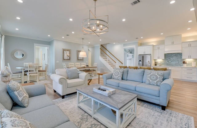 Miramar Beach Retreat w/ Pool Access & Fireplace!