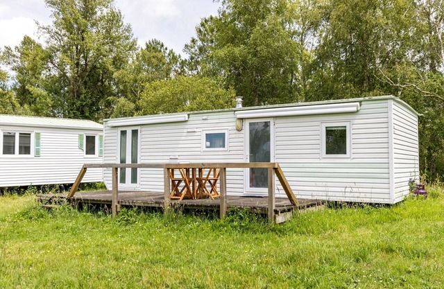 Mobil-home para 3 Personas en el Lago de Isachris - Senderismo y Relax en el Médoc
