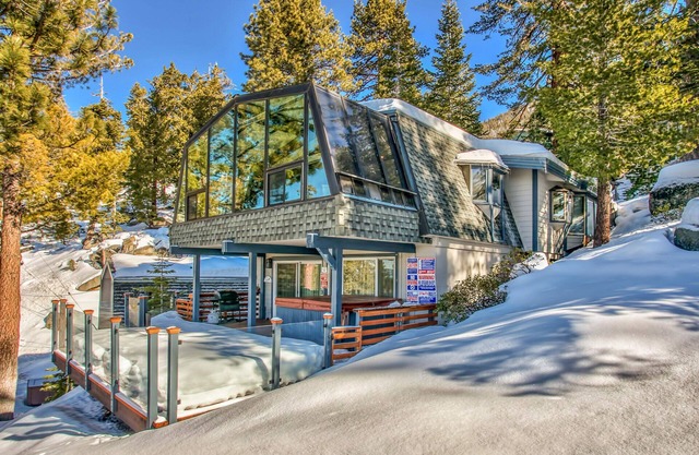 Cabina moderna, panorámica Lago Tahoe Vistas, pendientes @ Heavenly Ski, línea Cerca de Estado