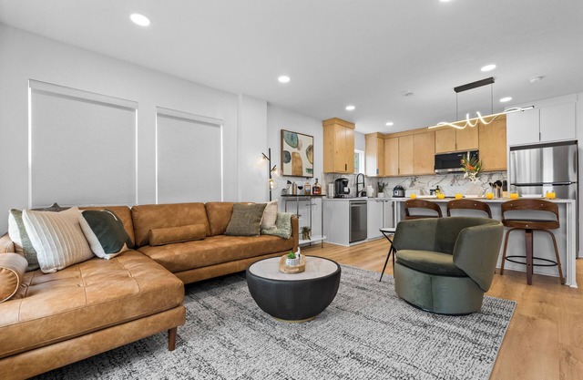 Modern Japandi 2BR w/ Parking & EV Charger