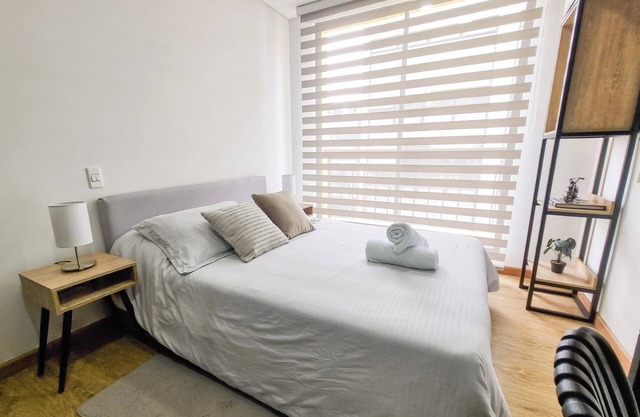 Moderno apartaestudio en Bogotá ¡Ideal para parejas, empresarios o turistas!